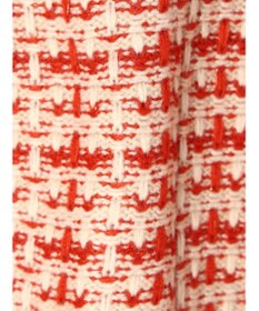 Green Parks ・ｆｕｒｒｙ　ｒａｔｅ　ツィードラメニットカーディガン