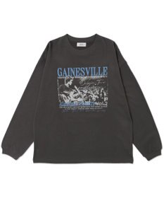 WEGO 【ユニセックス着用ITEM/MLサイズ展開】ヴィンテージライクグラフィックT（LS）