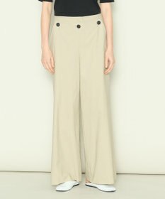 JOSEPH クリスピーストレッチ　ワイドトラウザーズ