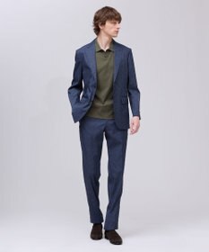 J.PRESS MEN 新色【MECHANICAL】【超軽量 / 清涼感 / 洗える】 ハイパワーストレッチ リネンルックジャケット_26年モデル