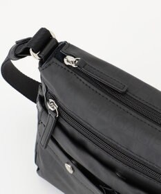 LA BAGAGERIE モノグラム　スクエアナイロンショルダー　SSサイズ