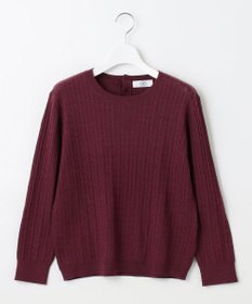 J.PRESS LADIES L 【洗える】KNIT BASIC クルーネック ニット