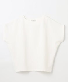 ANY 【洗濯機可/接触冷感/UVカット/アンチピリング】ドライポンチフレンチスリーブプルオーバー