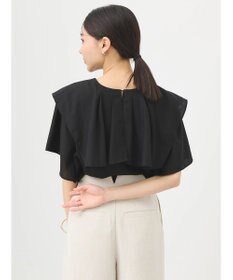 earth music&ecology ビッグカラーチェーンブラウス