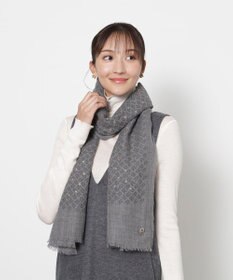 MOONBAT FURLA(フルラ）ウール100％ ウールアーチロゴストール