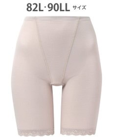 Wing ガードル ソフトな着用感 綿混素材(身生地部) おなか押さえ ロング丈 NV0761 ウイング／ワコール