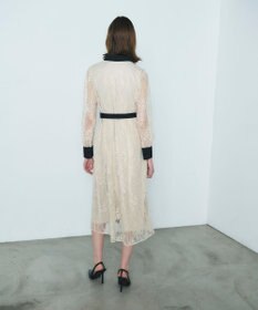 GRACE CONTINENTAL レーススパンコールワンピース