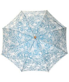 槇田商店 ＜商品閲覧数No.1＞Kirie 更紗 レイクブルー 長傘