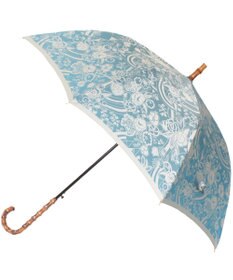 槇田商店 ＜商品閲覧数No.1＞Kirie 更紗 レイクブルー 長傘