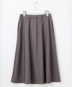 J.PRESS LADIES ギャバストレッチ フレア スカート