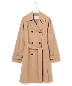 ICB 【2WAY仕様】メモリーストレッチタフタ トレンチコート