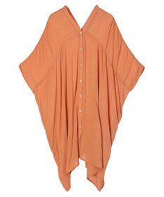 earth music&ecology レーヨンビッグシャツチュニック