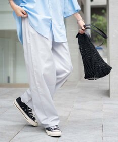 WEGO 【ユニセックス着用ITEM/ウエストゴム/手洗い可】シェフパンツ