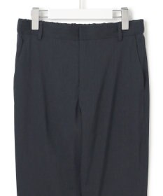 23区 【洗える】リネンレーヨンストレッチ テーパード パンツ