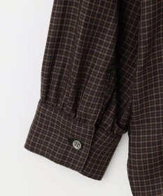 J.PRESS LADIES L 【洗える】Pe/Vis サイロチェック ブラウス