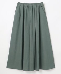 ANY 【ウエストゴム/接触冷感/UVケア】清涼リネンスカーチョ