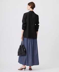 ICB 【洗える】リヨセルナイロンワッシャー ジャケット