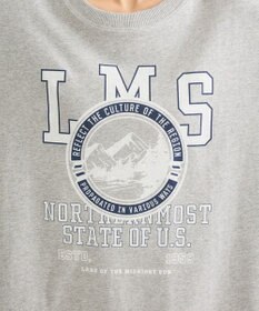 Green Parks ドッキングフレアスリーブロゴチュニック