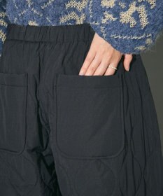 Green Parks キルティングカーブパンツ