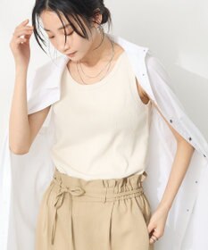 CRAFT STANDARD BOUTIQUE 【抗菌防臭】テレコタンクトップ