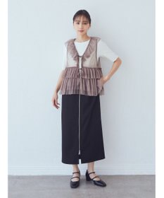 earth music&ecology Ｚｉｐスカート