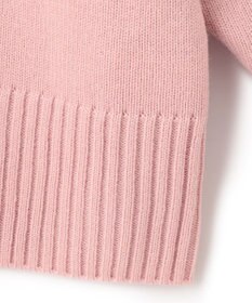 UNFILO 【洗える】クロップド Vネック カーディガン