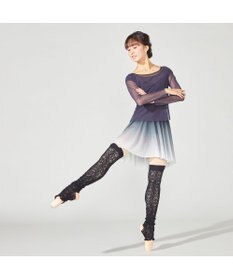 Chacott 【ノーソーイングニット】ポワントカバーレッグウォーマー