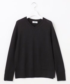 J.PRESS LADIES CLEAR LIGHT WOOL Vネック ニット