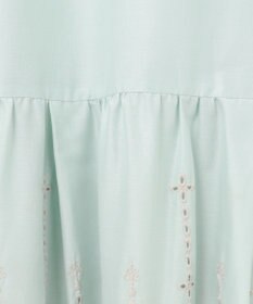 自由区 【カタログ掲載・洗える】エンブロイダリーローン ワンピース