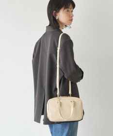 russet 【2025AW新作】シュリンクレザー2WAYミニボストンバッグ(CE-1581)