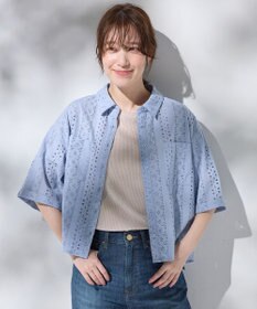 ANY エンブロイダリーシャツ