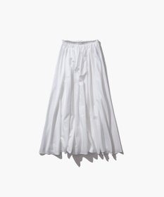 MICRO COTTON SATIN | ギャザースカート / ATON | ファッション通販