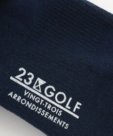 23区GOLF 【MEN】ロゴ ハイソックス