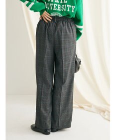 CRAFT STANDARD BOUTIQUE センタープレスチェックパンツ