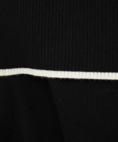 earth music&ecology ビックカラーオフショルニットプルオーバー