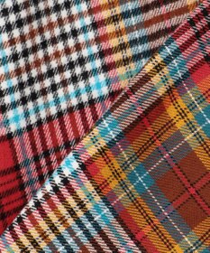 J.PRESS MEN 【KING SIZE】コットンネル マルチチェックシャツ/B.D