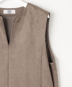 J.PRESS LADIES 【洗える】ダンボールスエード ジャンパースカート