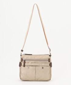 LA BAGAGERIE モノグラム　スクエアナイロンショルダー　SSサイズ