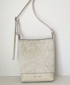 Hekhèr Le Style de Vie 【日本製】ハラコ×シュリンクレザー ショルダーバッグ