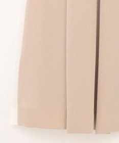 GRACE CONTINENTAL ラインバイカラードレス