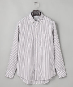GOTAIRIKU 【形態安定】PREMIUMPLEATS_ボタンダウンカラー 通年ドレスシャツ_ストライプ(25年春夏モデル)