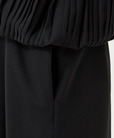 23区 【エステータ】ウールトロドライストレッチ プリーツコンビ ワンピース