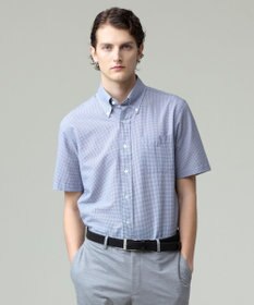 J.PRESS MEN 過酷な夏を乗り切るマストな1着！【 高通気性 / 軽量 / ノンアイロン / 撥水】【BEAT HEAT SYSTEM】半袖シャツ / B.D.