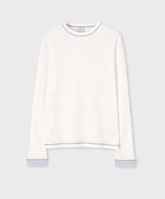 Paul Smith 【洗える】カラーステッチ リブ カットソー