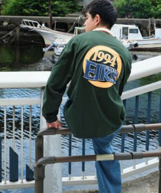 WEGO 【ユニセックス着用ITEM】サークルロゴBIG　T（LS）