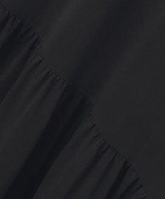 23区 L 【Oggi8月号掲載/接触冷感/洗える】ツイストコットンプレーティング ティアードワンピース