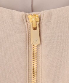 GRACE CONTINENTAL ラインバイカラードレス