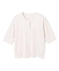 UNFILO L スゴ機能美 ハーフスリーブ カーディガン