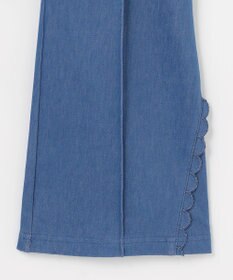 組曲 KIDS 【150-160㎝】フレア デニムパンツ