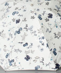 AURORA JILL STUART ジル スチュアート 晴雨兼用一段スライド傘 (ボタニカル柄)